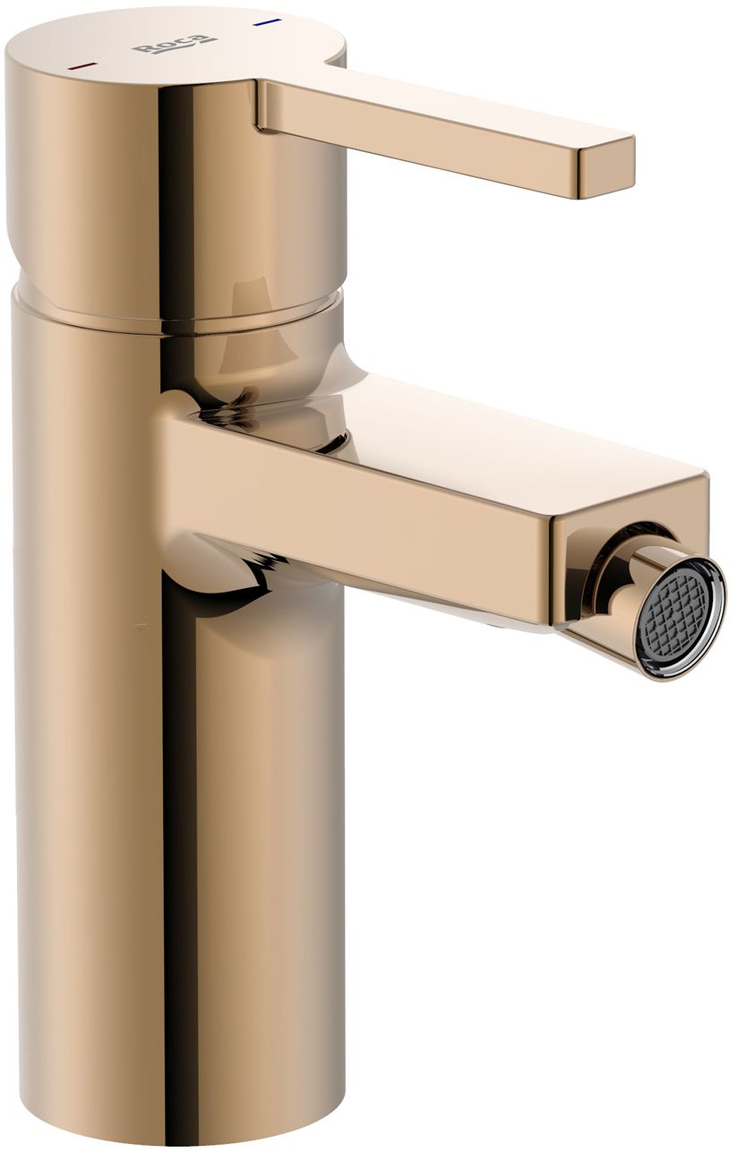 Roca Naia Rose Gold Bidet-Wasserhahn stehend gold A5A6A96RG0