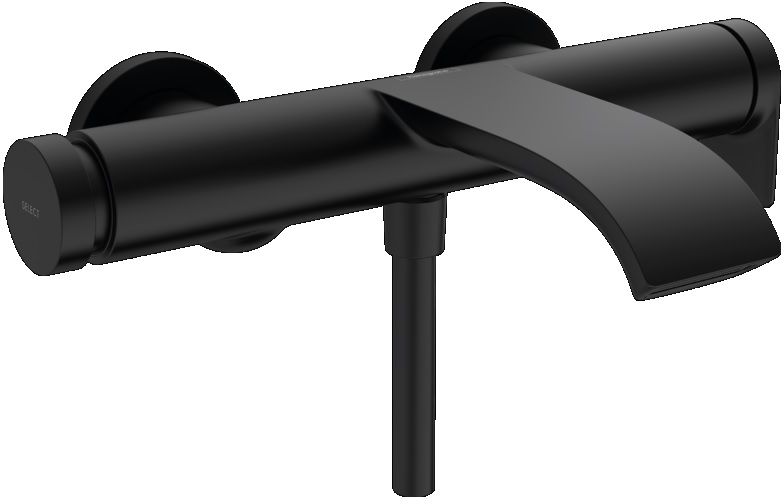 Hansgrohe Vivenis Badewannen- und Duscharmatur Wandmontage schwarz 75420670