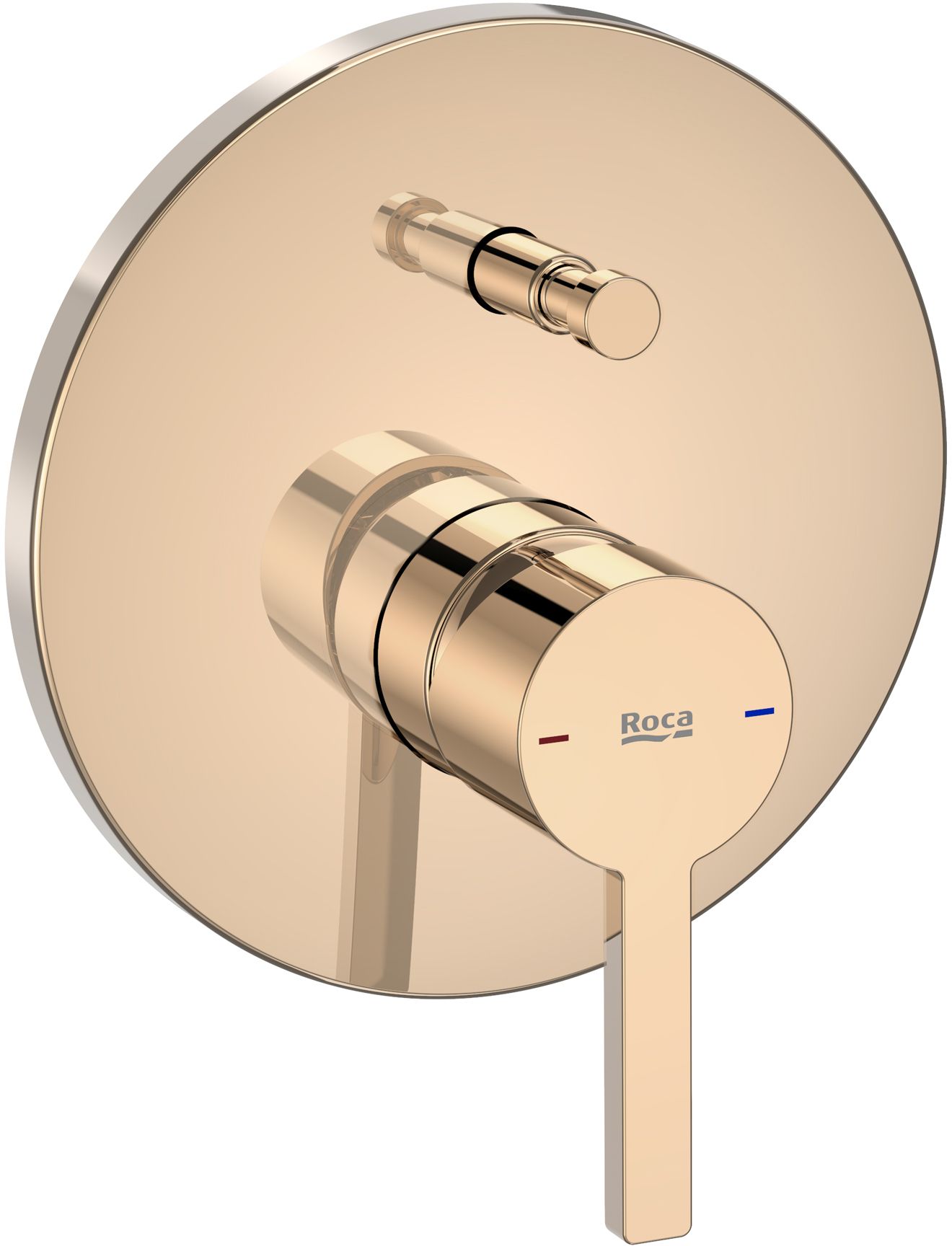 Roca Naia Rose Gold Badewannen- und Duscharmatur Unterputz || A5A0B96RG0