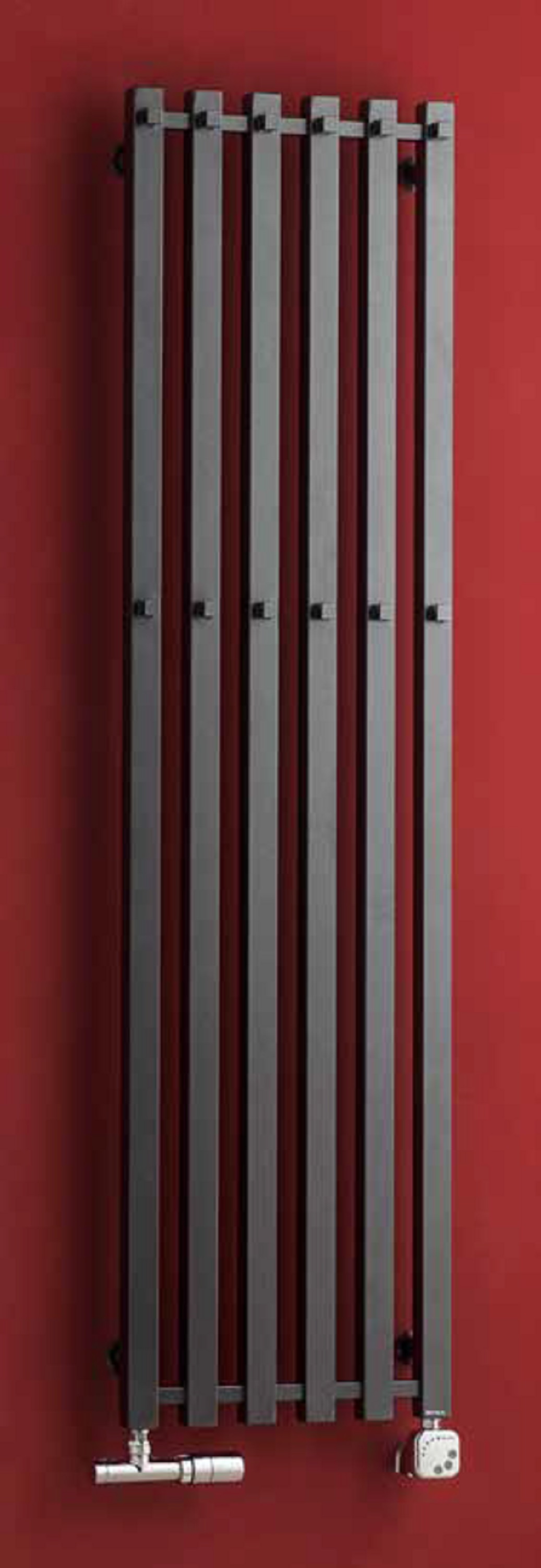 P.M.H. Pluto Badezimmerheizkörper dekorativ 150x38.5 cm weiß P2WE/6