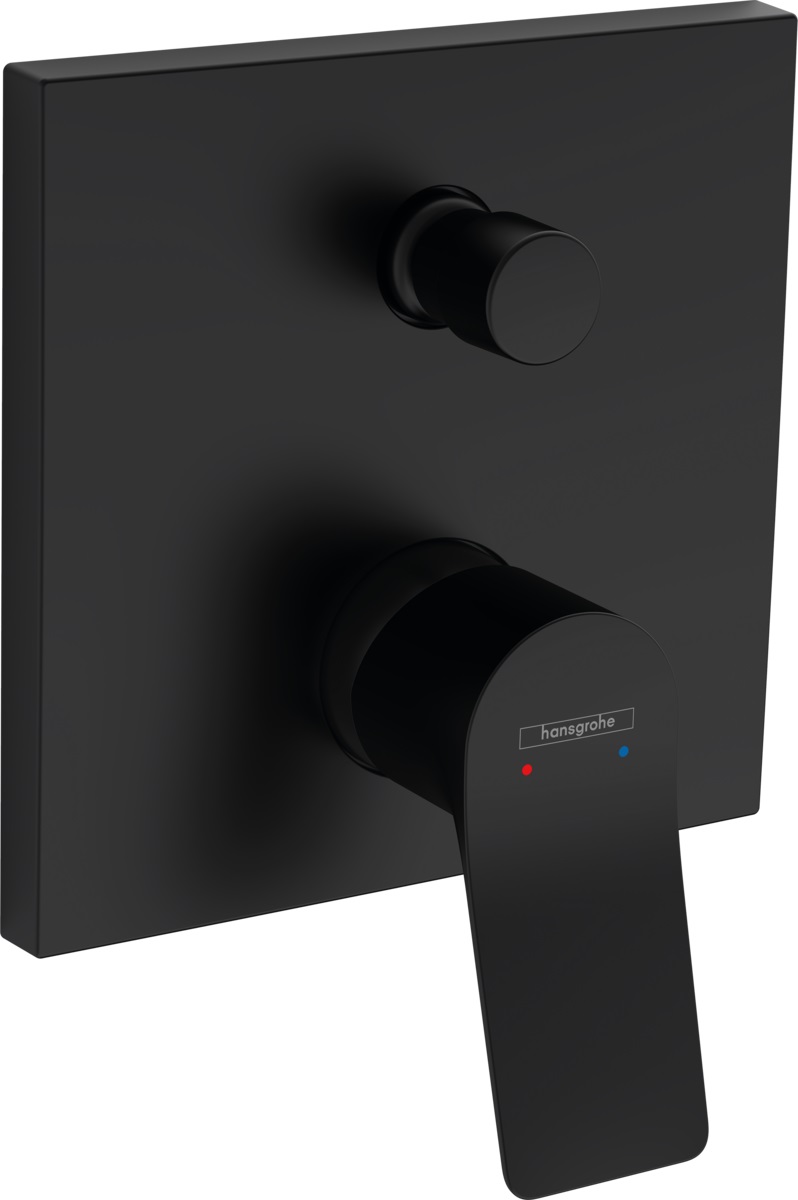 Hansgrohe Vivenis Badewannen- und Duscharmatur Unterputz schwarz 75416670