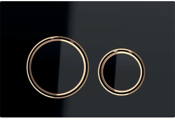 Geberit Sigma50 Betätigungsplatte für Toilette schwarz 115.650.SJ.1