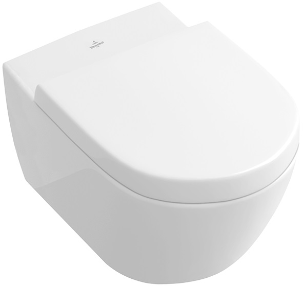 Villeroy & Boch Subway 2.0 WC-Becken hängend Spülrandlos weiß 5614R0RW