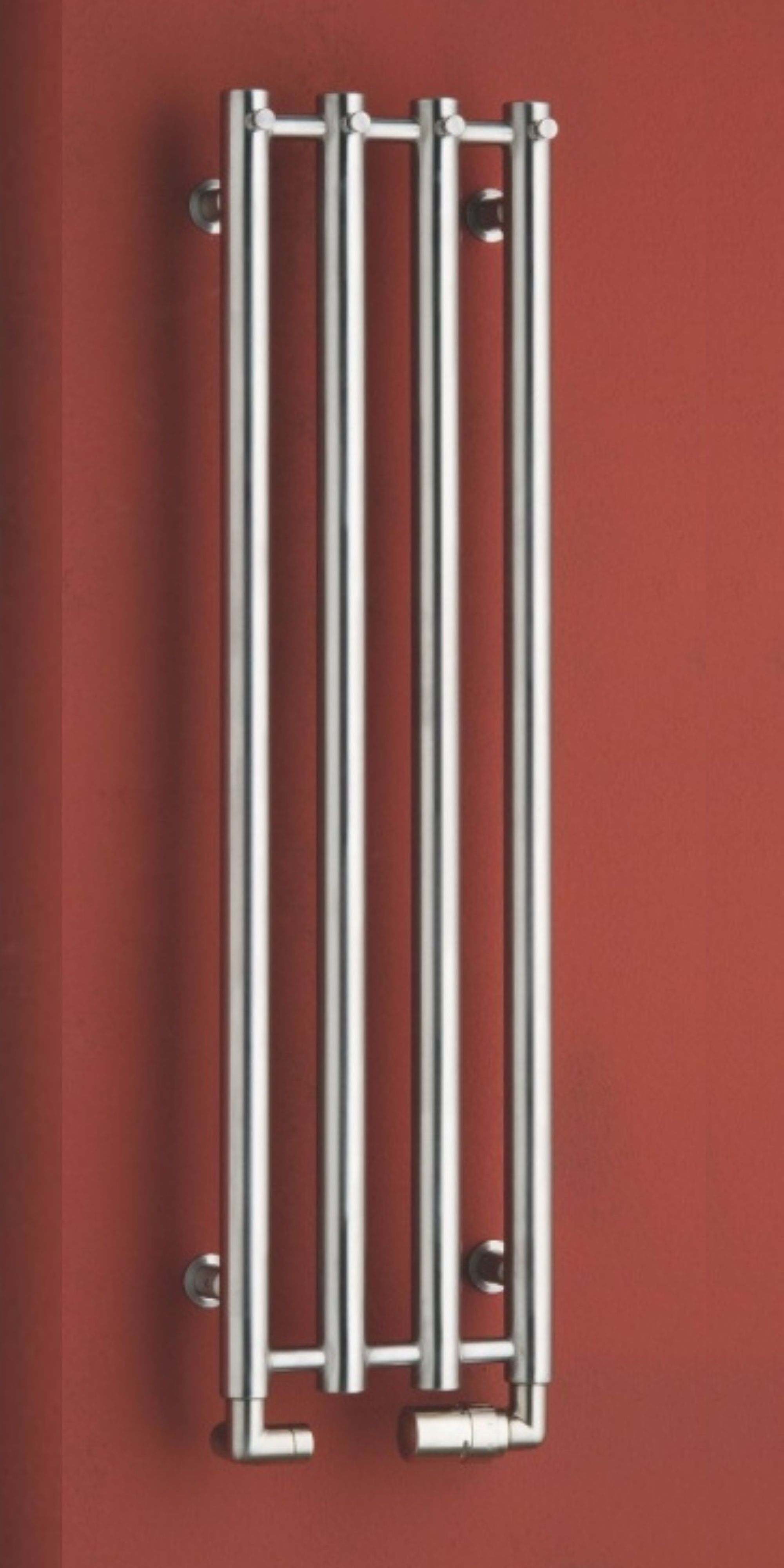 P.M.H. Rosendal Badezimmerheizkörper dekorativ 95x26.6 cm weiß R1W