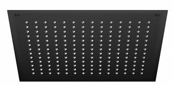 Steinberg 390 Kopfbrause 45x45 cm quadratisch schwarz 3906412S