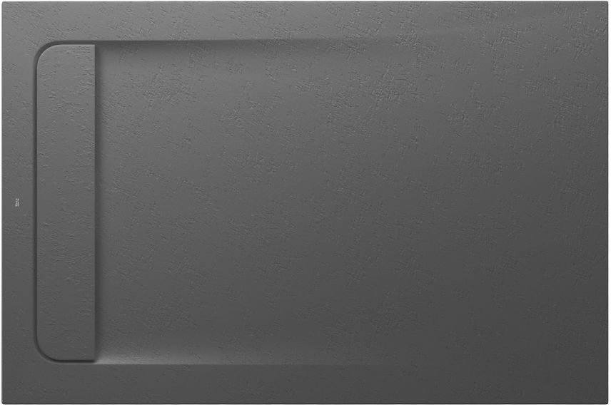 Roca Aquos Rechteckige Duschwanne mit Siphon 120x80 cm onyx AP6014B032001640