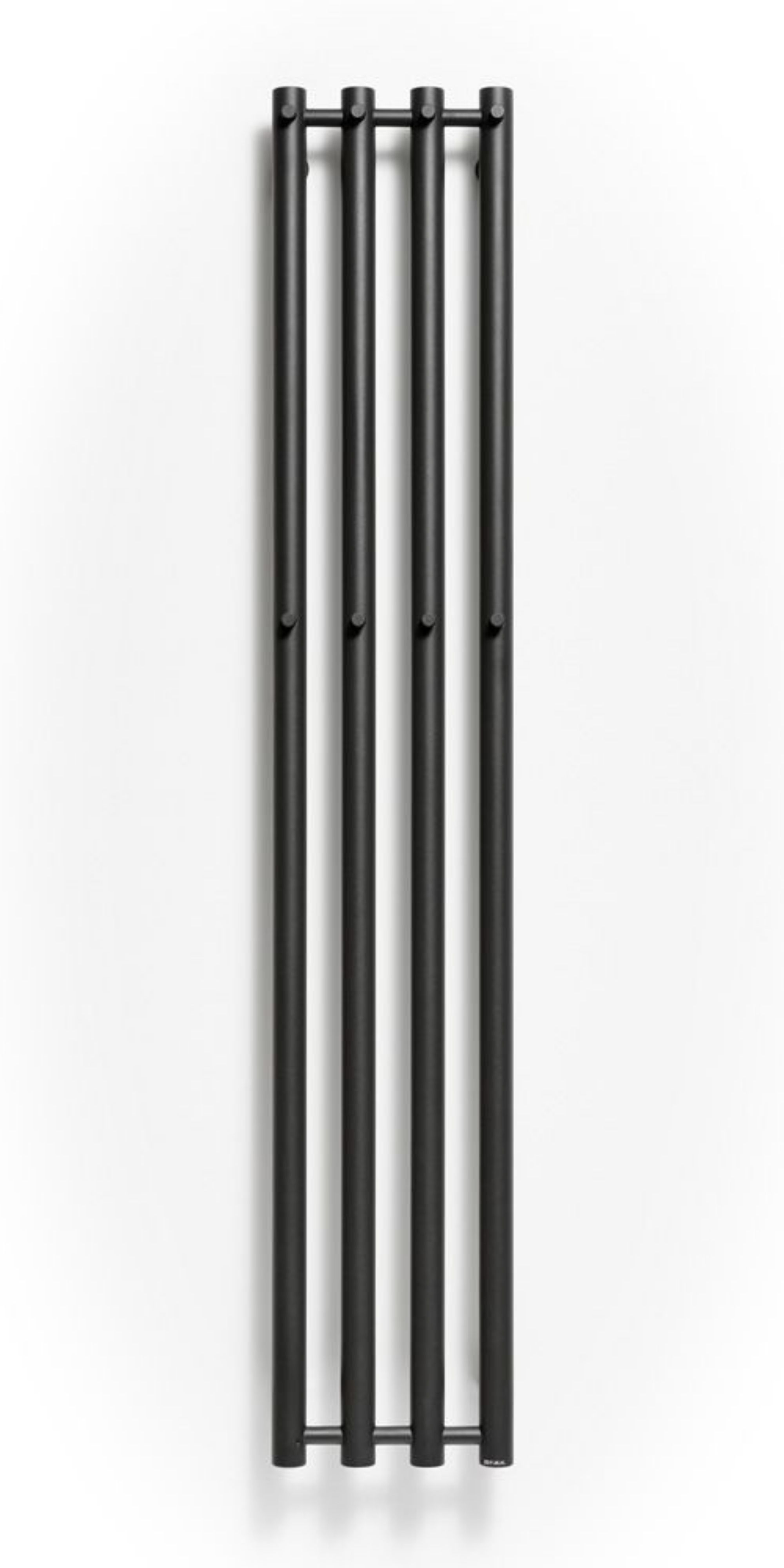 P.M.H. Rosendal Badezimmerheizkörper dekorativ 150x26.6 cm schwarz R2BL