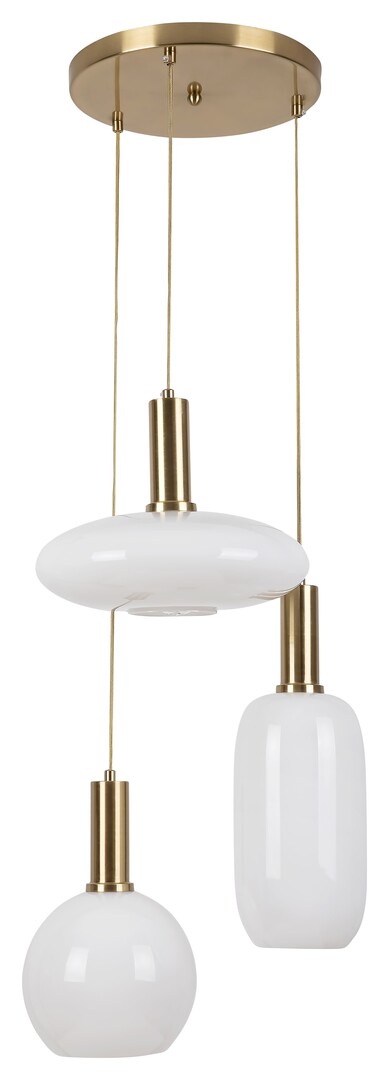 Rabalux Sinopia Pendelleuchte 3x60 W gold-opal 5225