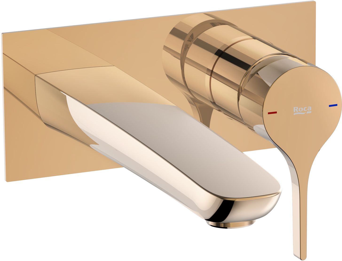 Roca Insignia Rose Gold Waschtischarmatur Unterputz || A5A353ARG0