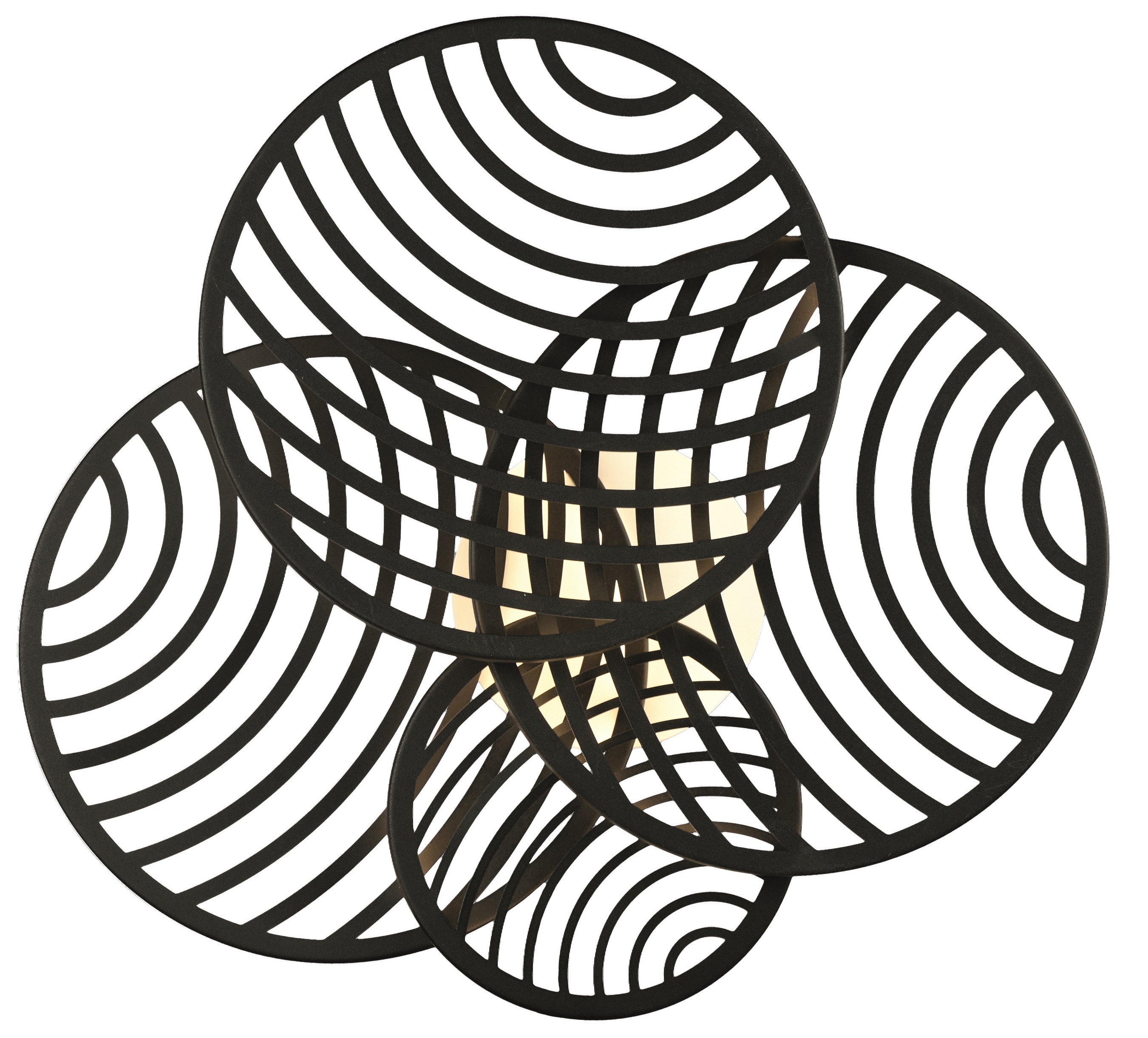 Mantra Collage Deckenlampe 1x60 W schwarz 7230