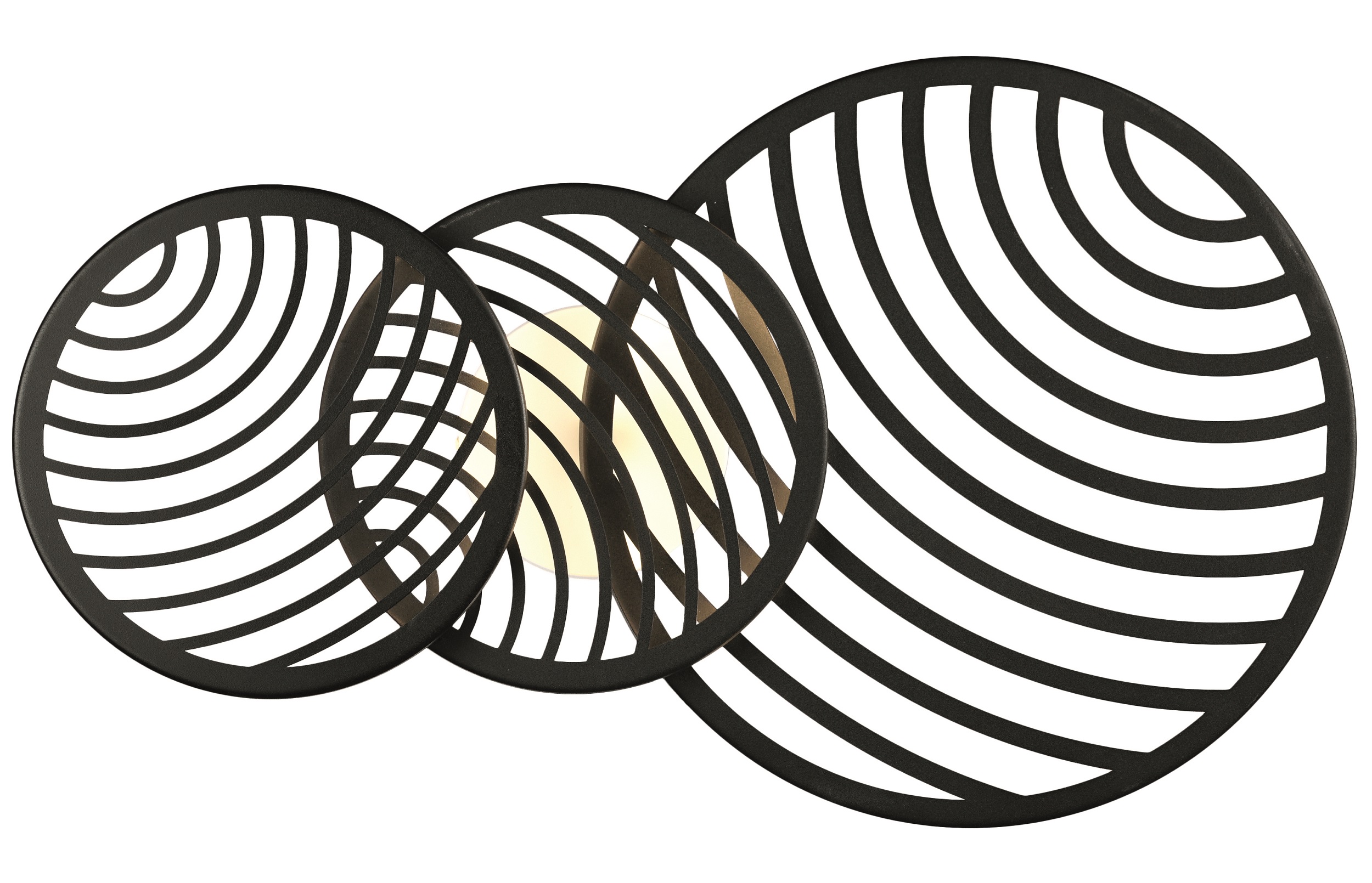 Mantra Collage Deckenlampe 1x40 W schwarz 7232