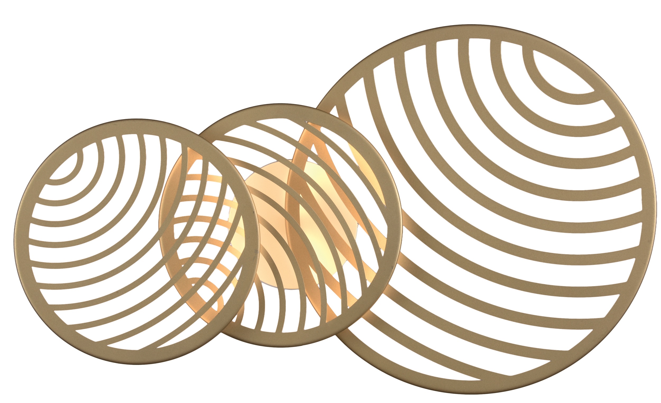 Mantra Collage Deckenlampe 1x40 W gold 7233