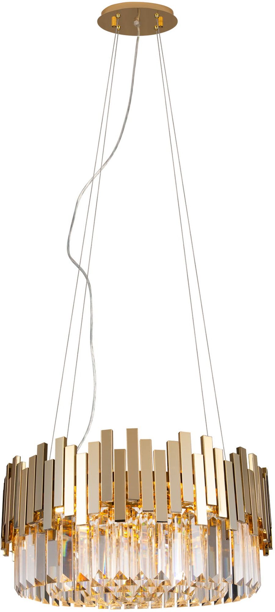 MaxLight Trend Pendelleuchte x40 W gold P0368