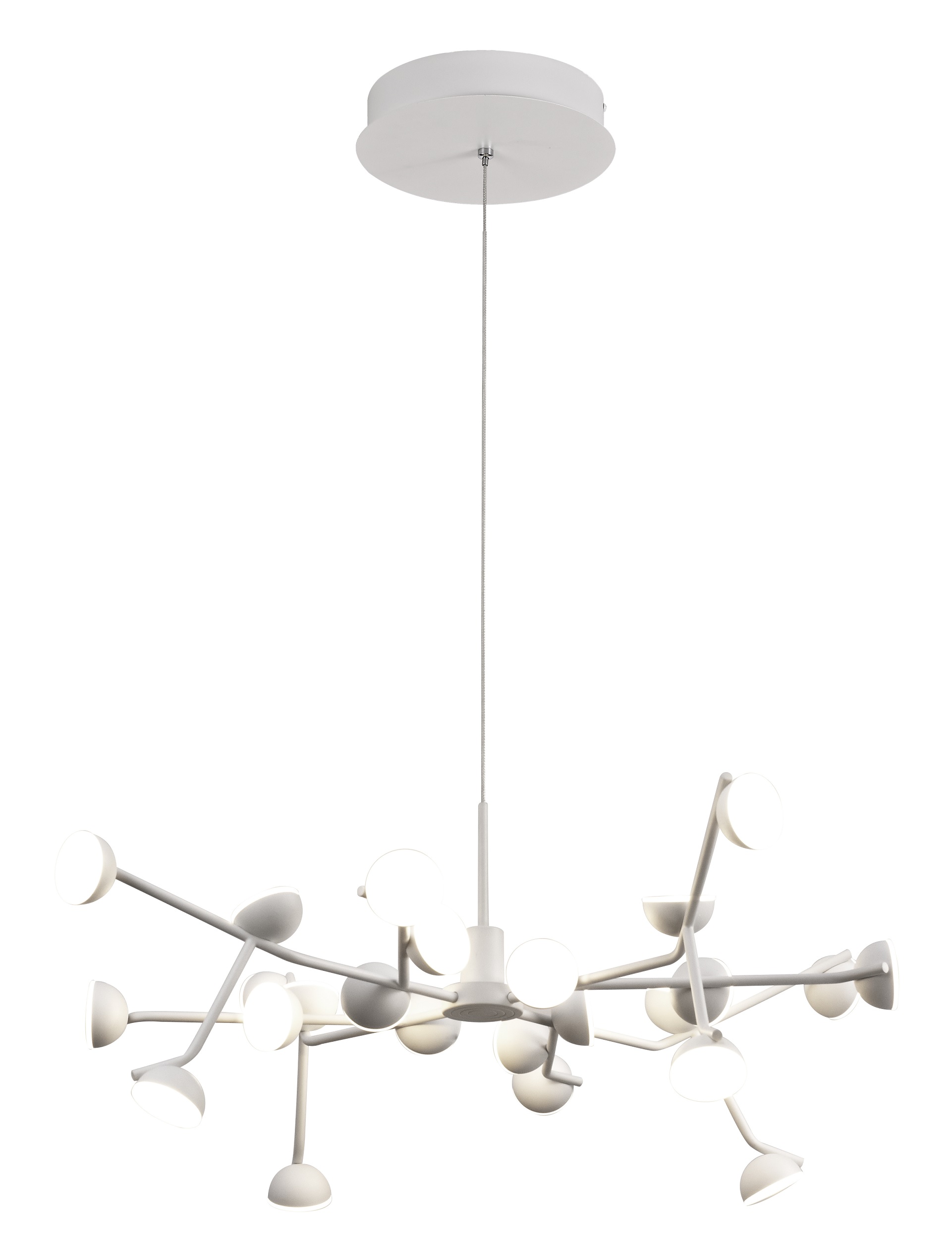 Mantra Adn Pendelleuchte x72 W weiß 6261