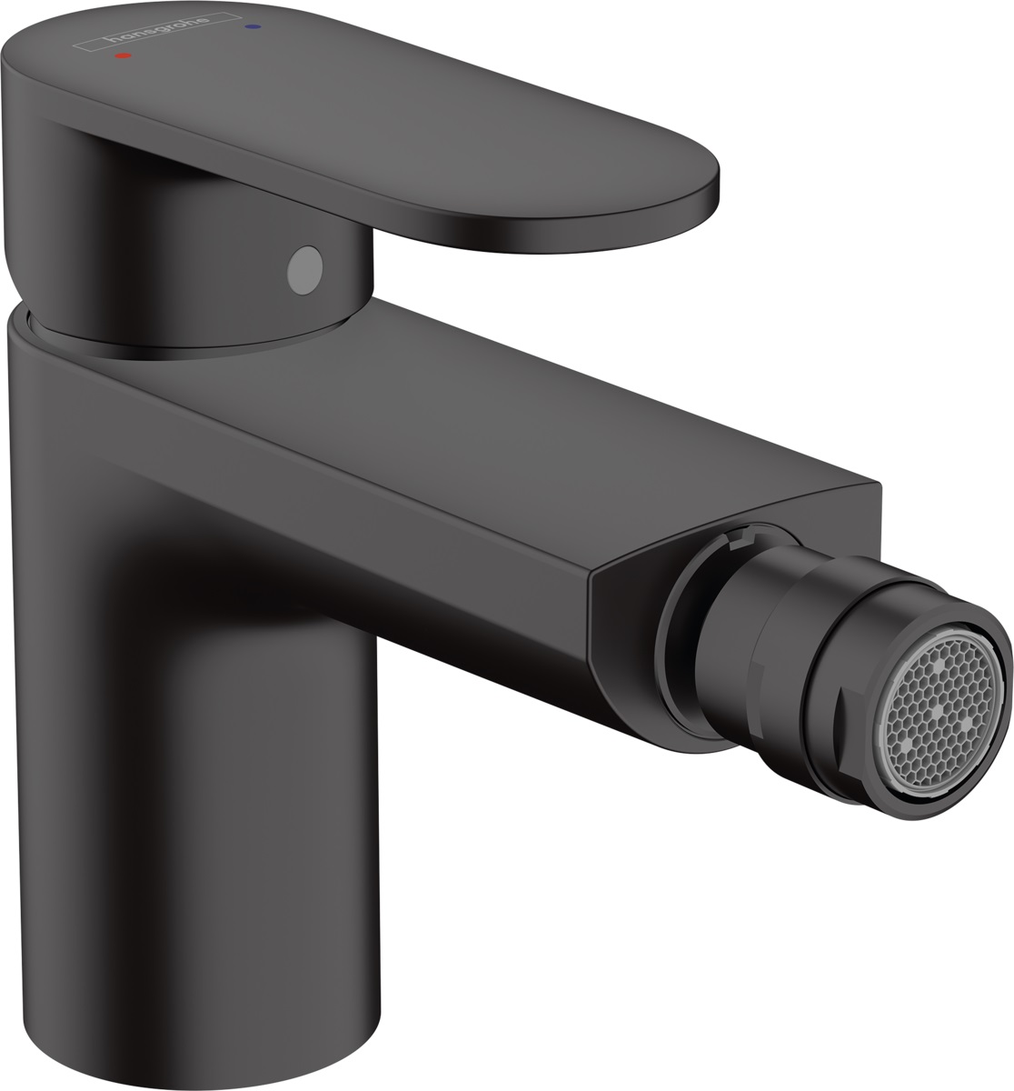 Hansgrohe Vernis Blend Bidet-Wasserhahn stehend schwarz 71210670