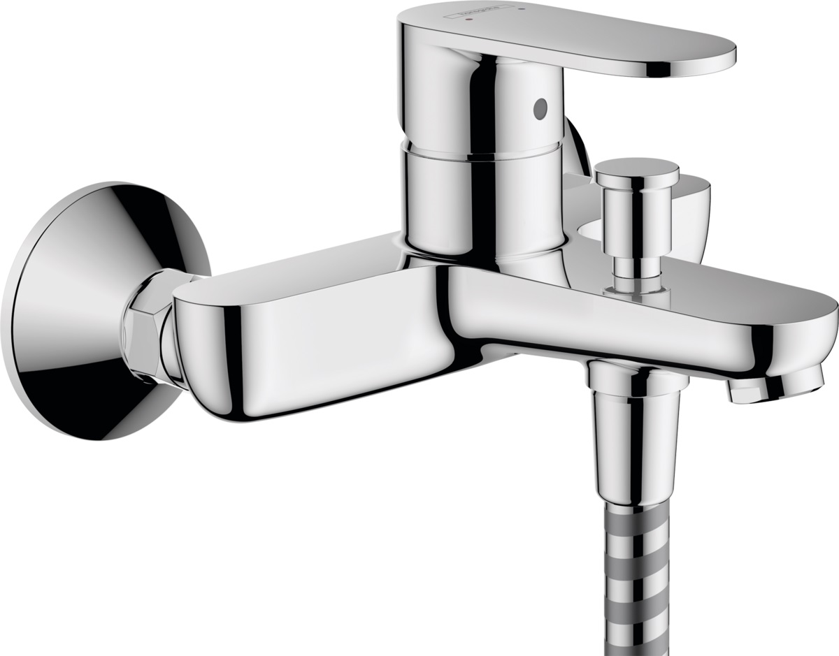 Hansgrohe Vernis Blend Badewannen- und Duscharmatur Wandmontage chrom 71440000