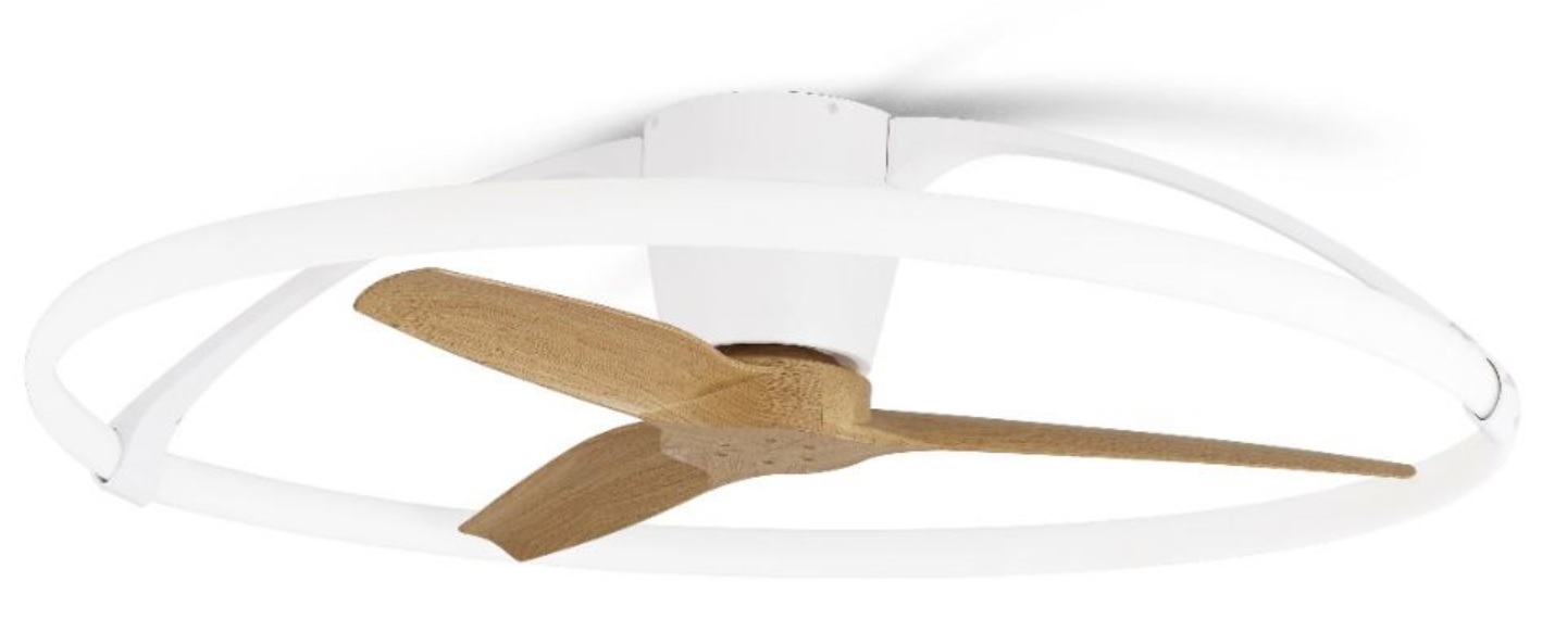 Mantra Nepal Deckenlampe 1x75 W weiß-holz 7532