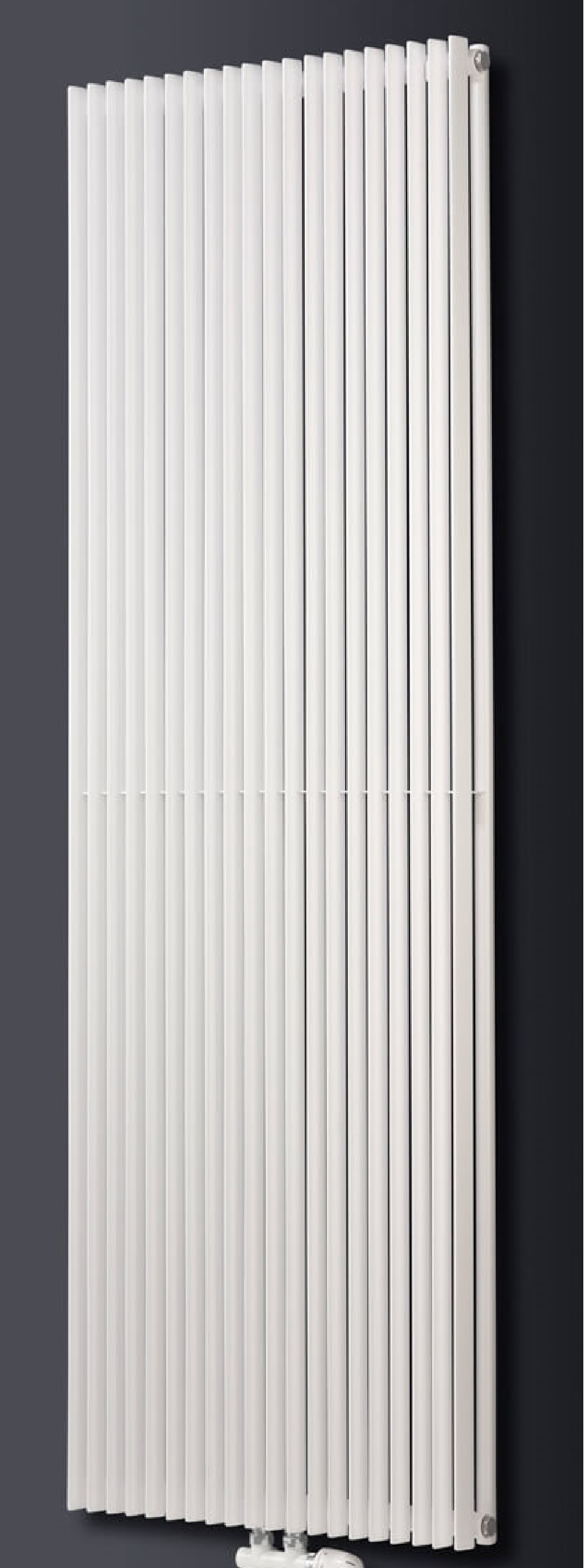 Luxrad Aurora Podwójna Designheizkörper 180x45 cm podłączenie unter weiß AURP18004509003ZDC