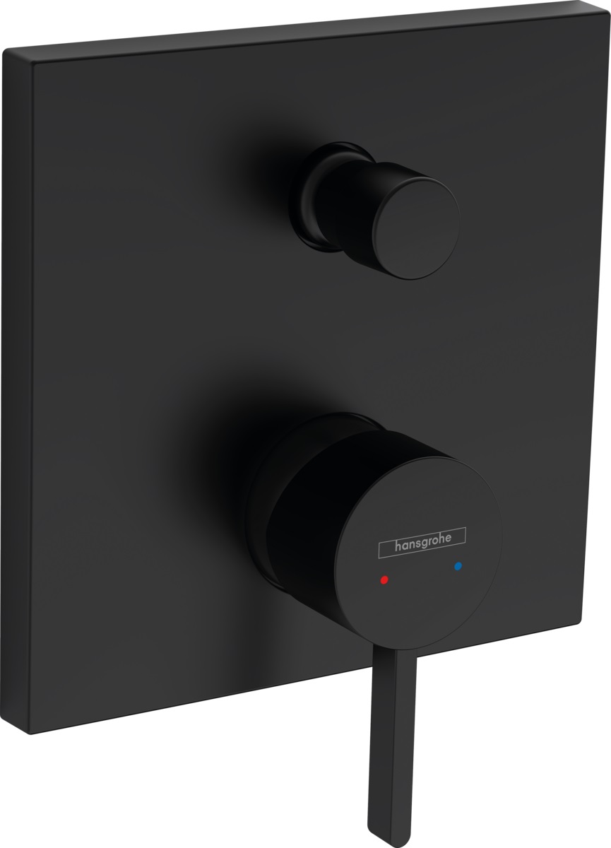 Hansgrohe Finoris Badewannen- und Duscharmatur Unterputz schwarz 76416670