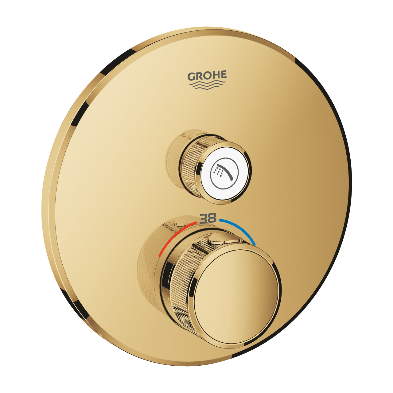 Grohe Grohtherm SmartControl Duschbatterie Unterputz mit Thermostat Cool Sunrise 29118GL0