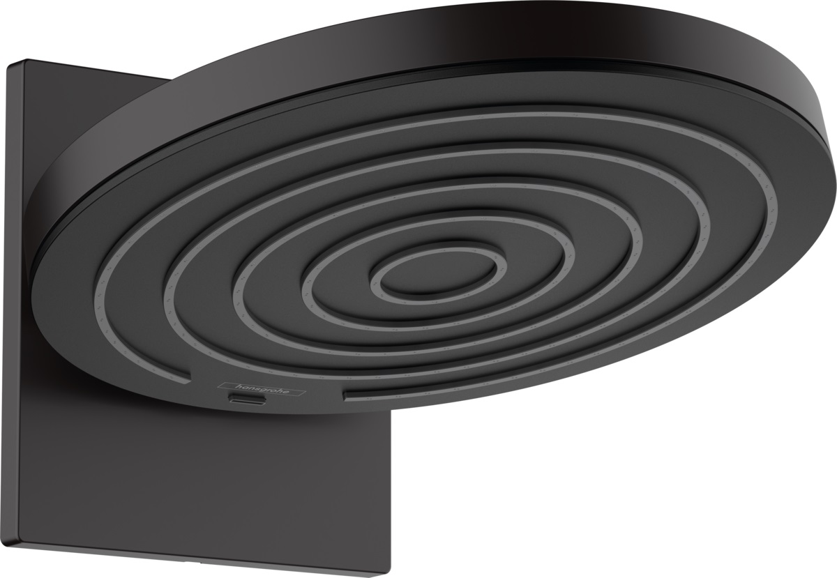Hansgrohe Pulsify Kopfbrause 26x26 cm rund schwarz 24151670