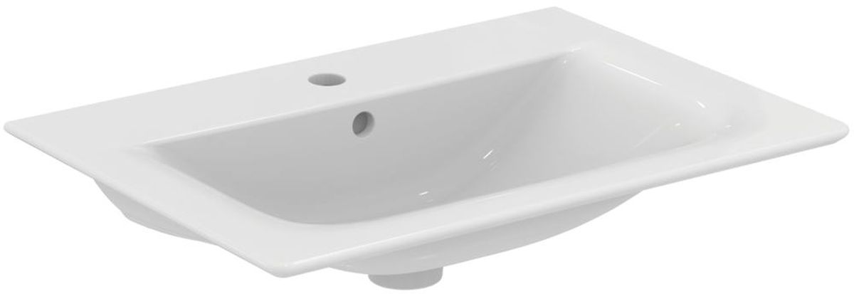 Ideal Standard Connect Air Waschbecken 64x46 cm rechteckig Klassisch-Möbel weiß E028901