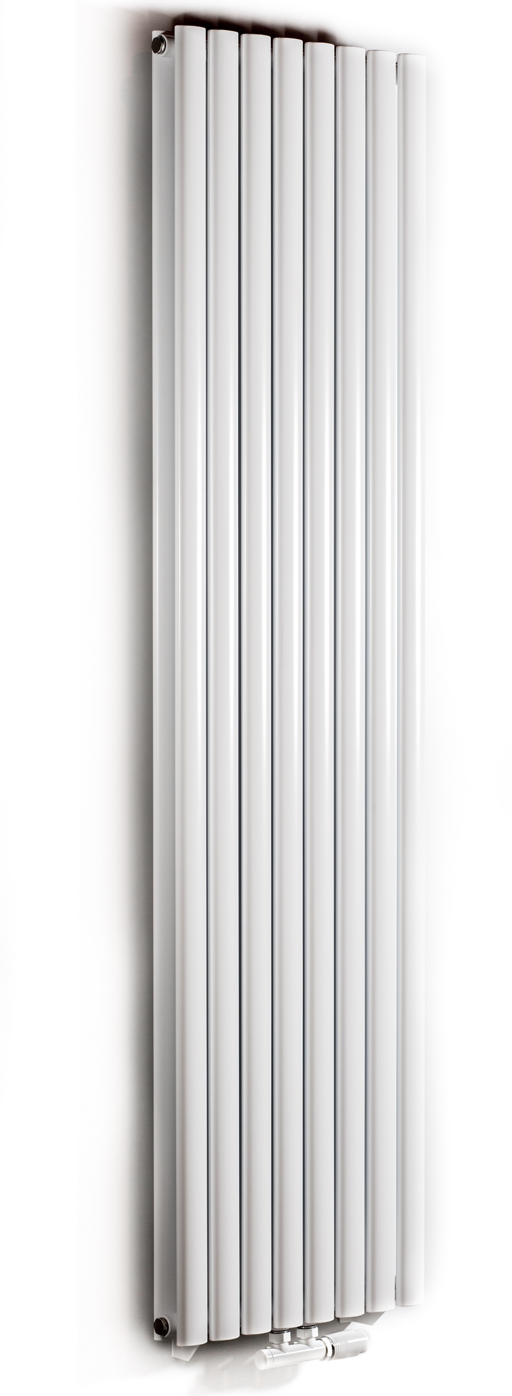 Luxrad Fortuna Podwójna Designheizkörper 200x64.2 cm podłączenie unter weiß FORP20006429003ZDC