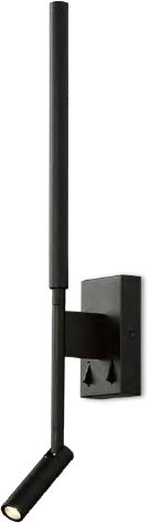 Mantra Torch Leuchter 2x6 W schwarz 6703