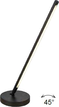 Mantra Torch Tischlampe 1x11 W schwarz 6738