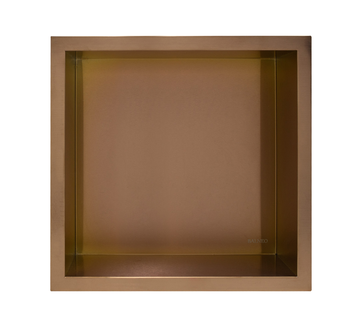 Balneo Wall-Box One Copper/Miedź Nischenregal 30 cm kupfer OB-CO1