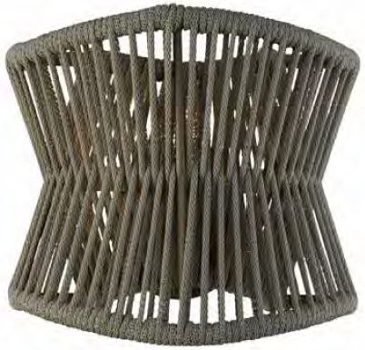 Mantra Polinesia Außenwandleuchte 1x20 W beige 7133