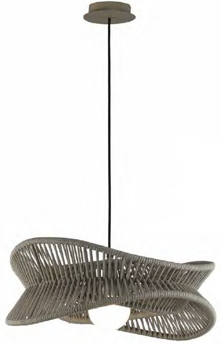 Mantra Polinesia Hängelampe für den Außenbereich 1x20 W beige 7130