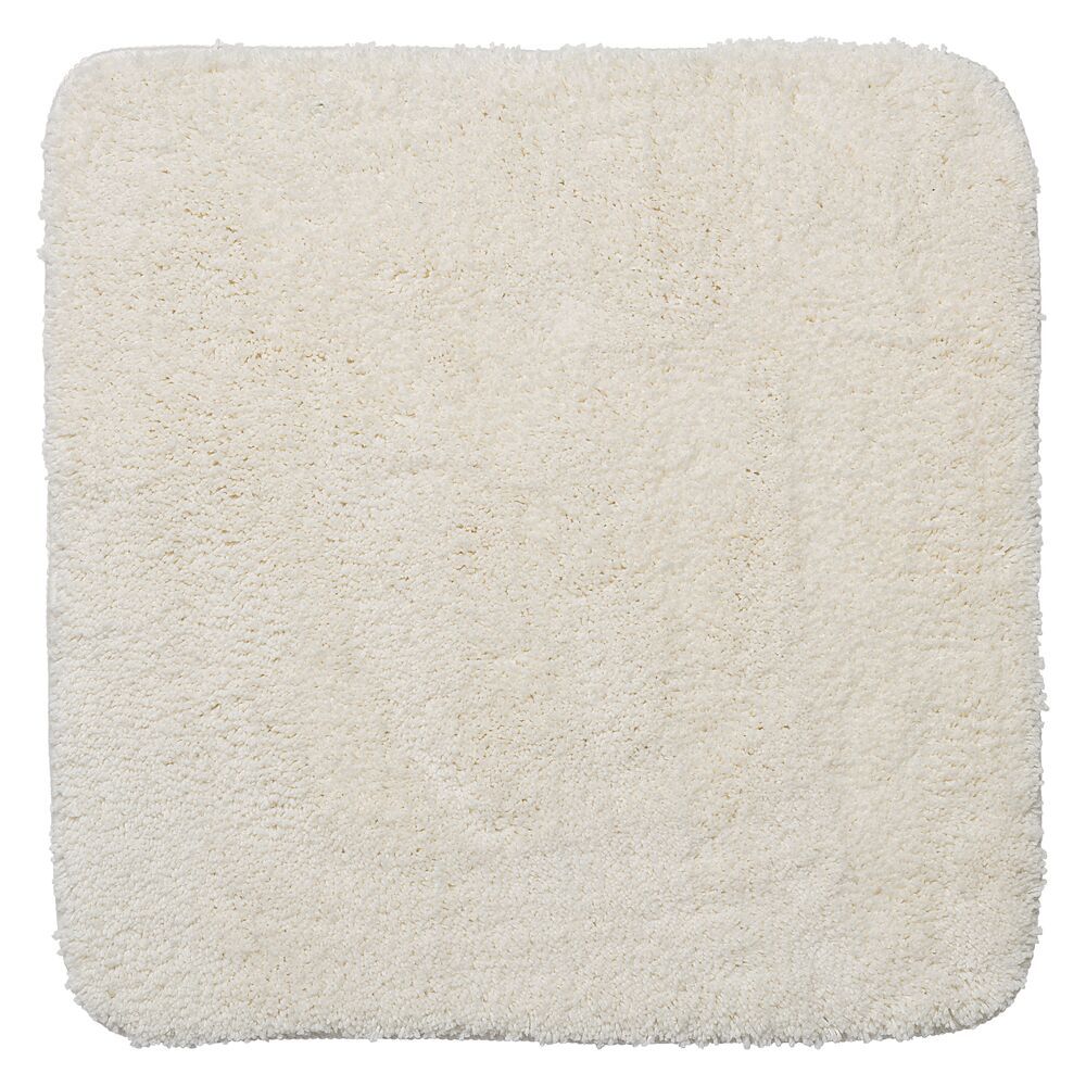 Sealskin Angora Badezimmerteppich 60x60 cm quadratisch weiß 800122