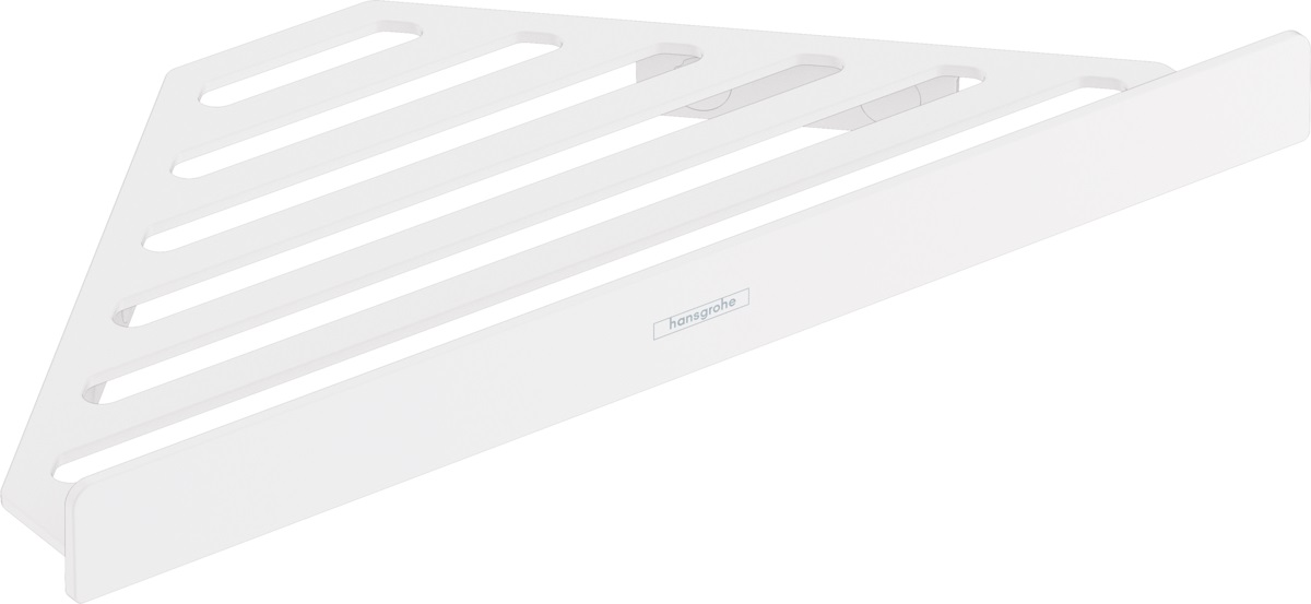 Hansgrohe AddStoris Eckregal 30.5 cm weiß 41741700
