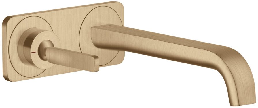 Axor Citterio E Waschtischarmatur Unterputz antikes messing/bronze 36114140