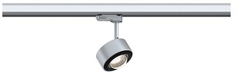 Paulmann ProRail3 Aldan Lampe für Sammelschienen 1x9 W schwarz-silber 91388