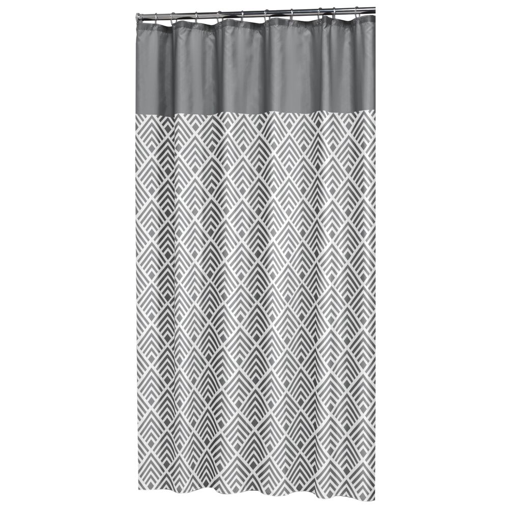 Sealskin Angoli Duschvorhang 180x200 cm weiß-grau 233561312