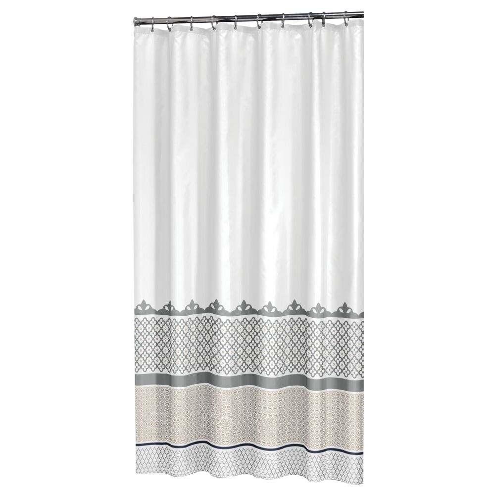 Sealskin Marrakech Duschvorhang 200x180 cm weiß-silber-gold 235281318