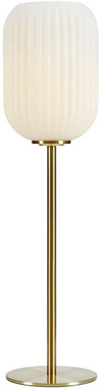 Markslöjd Cava Tischlampe 1x40 W weiß-messing 108251