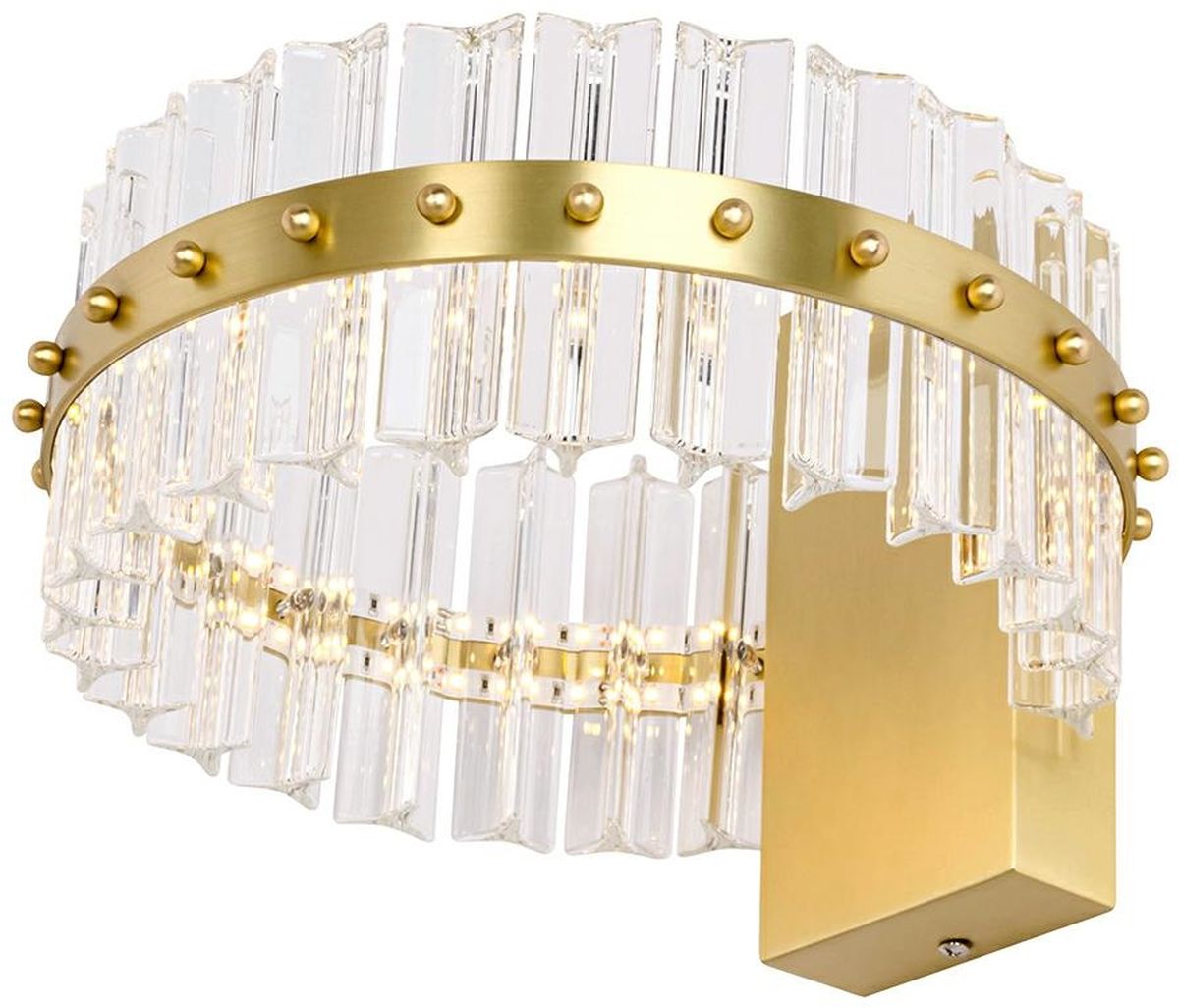 King Home Saturnus Leuchter 1x17 W gold-kristall MSE01040015