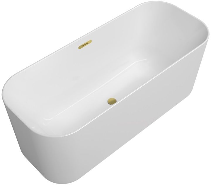 Villeroy & Boch Finion Freistehende Badewanne 170x70 cm rechteckig weiß UBQ177FIN7A300V401