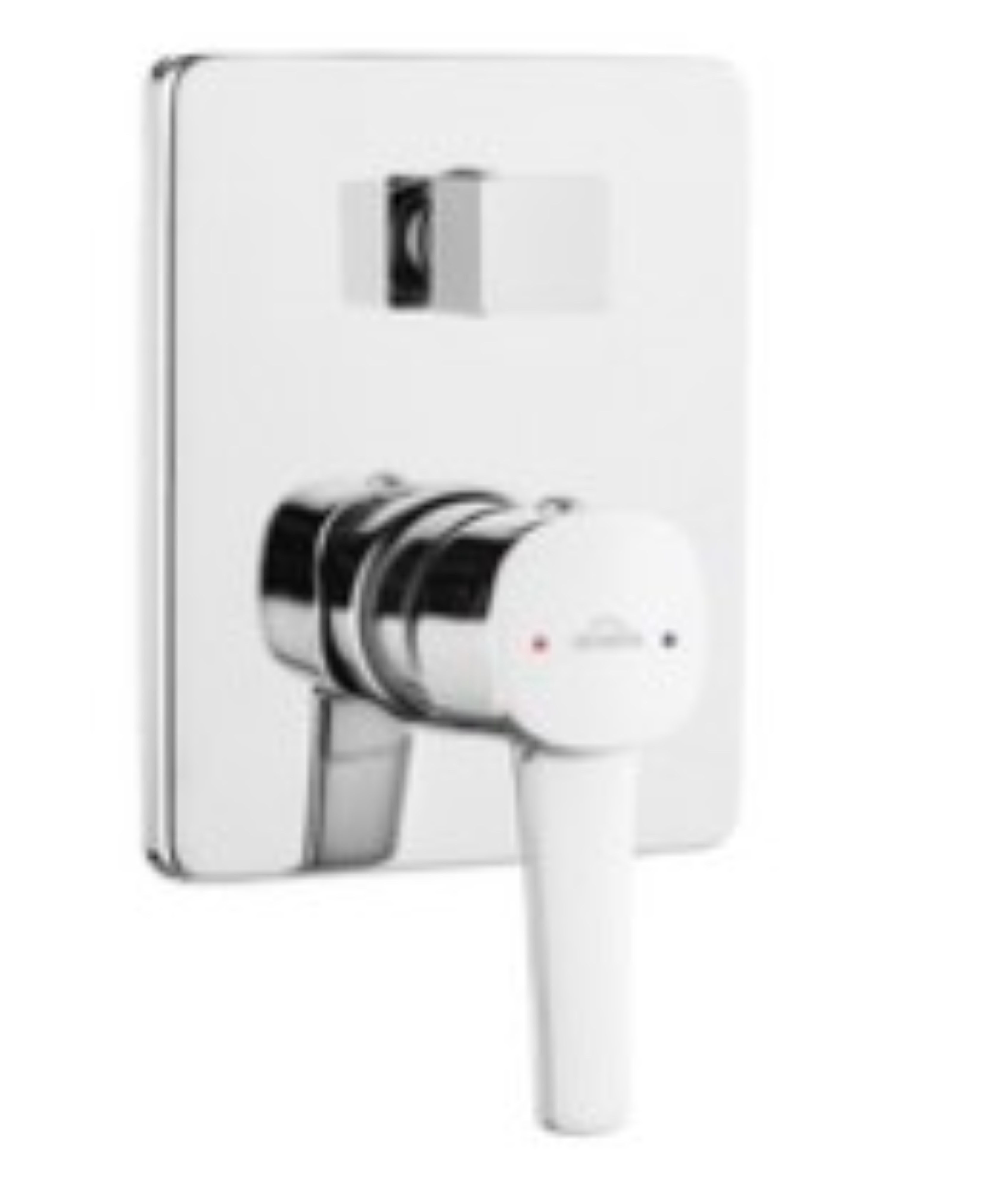 Invena Glamour badewannen- und duscharmatur Unterputz chrom BP-02-CK2