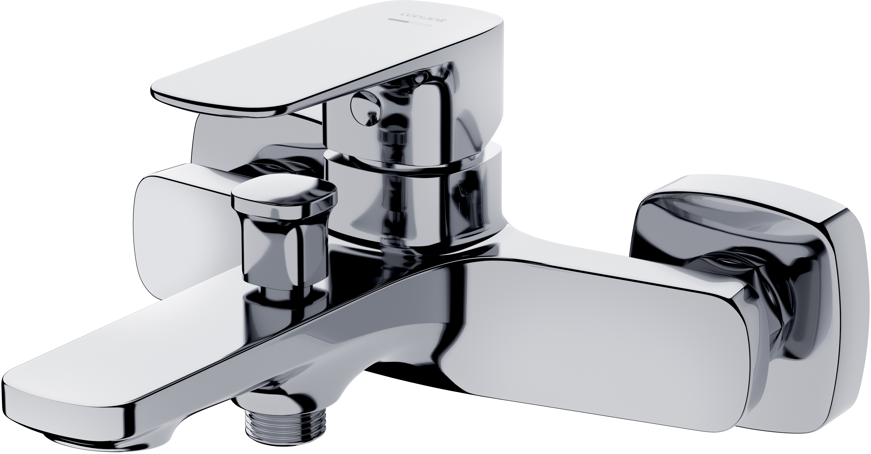 Cersanit Larga badewannen- und duscharmatur Wand chrom S951-377