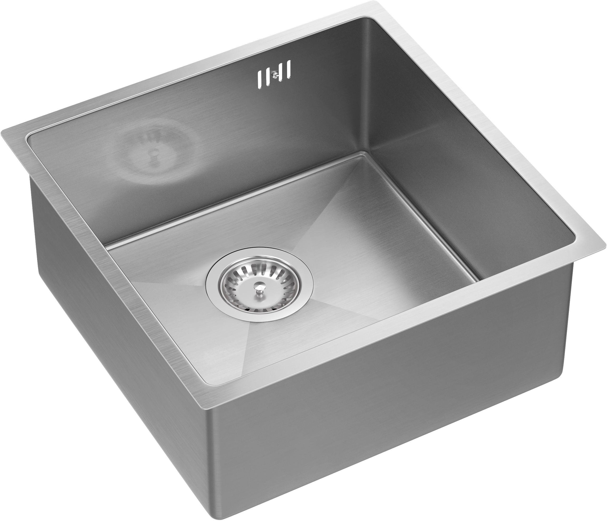 Quadron Anthony Stahlspüle 44x44 cm stahl MF4444BS