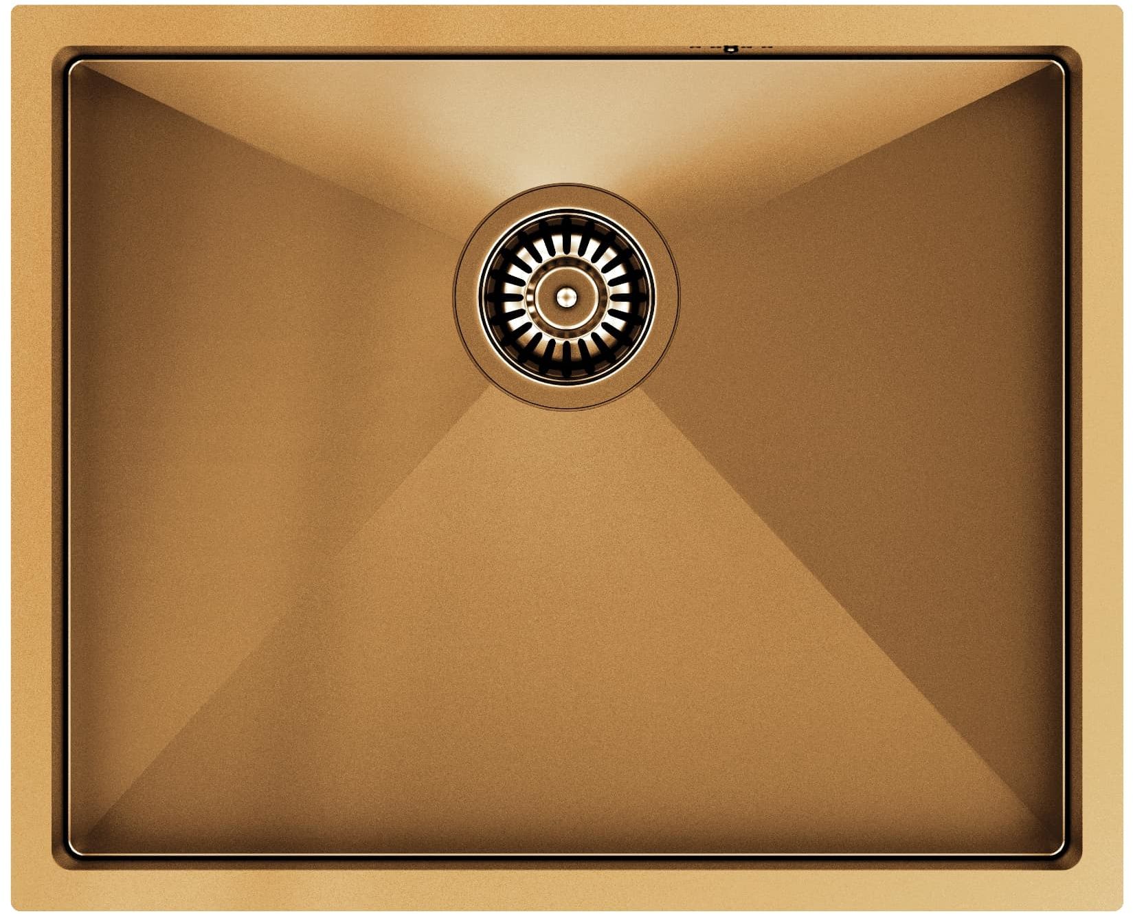 Quadron Anthony Stahlspüle 54x44 cm kupfer MF5444PVDBSC1