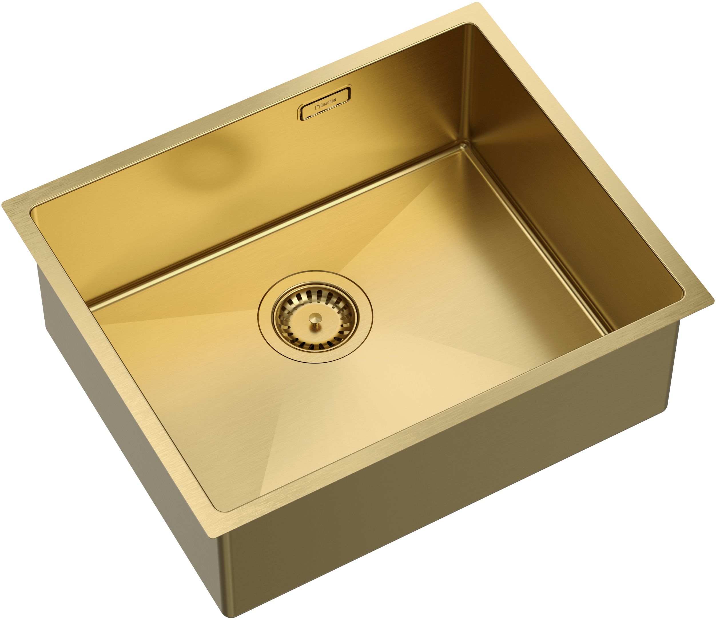 Quadron Anthony 60 Stahlspüle 54x44 cm gold MF5444PVDBSG1