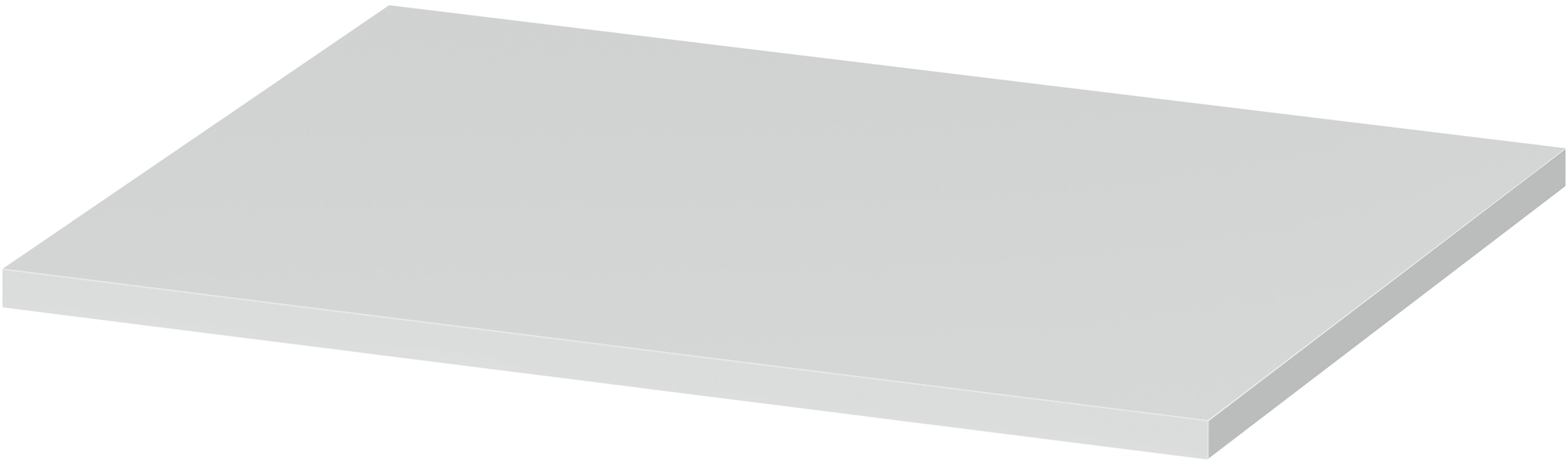 Cersanit Larga Arbeitsplatte 60x45 cm grau S932-037