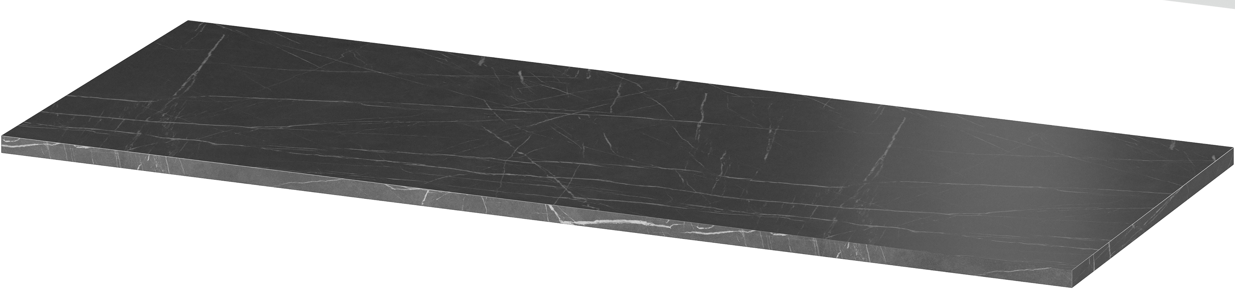 Cersanit Larga Arbeitsplatte 120x45 cm schwarz S932-060