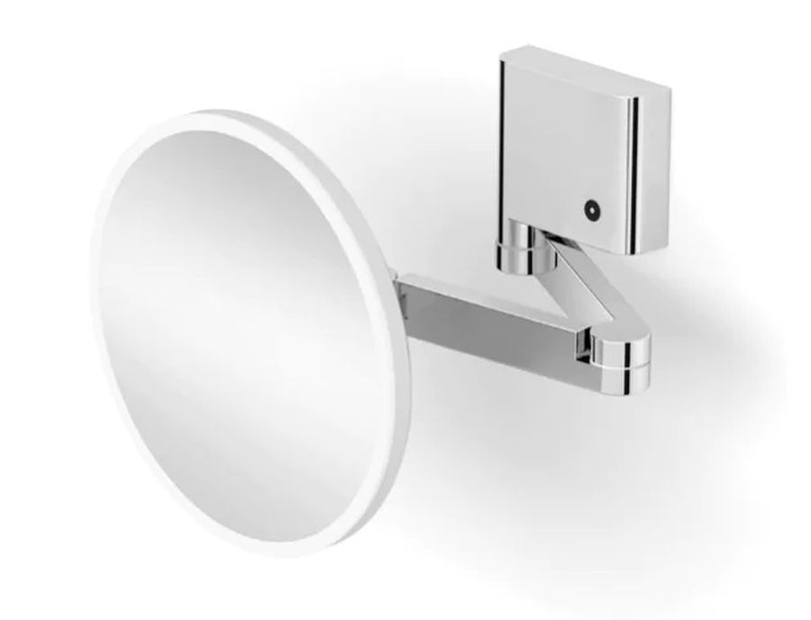 Stella Kosmetikspiegel 24x24 cm rund mit Beleuchtung chrom 22.00650