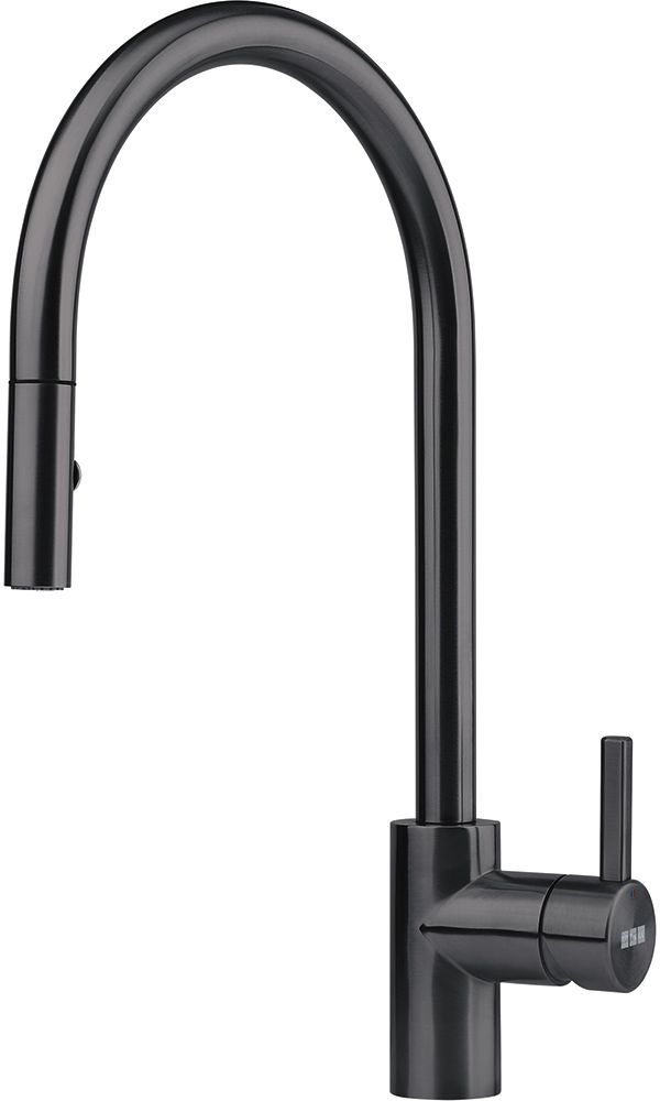 Franke Eos küchenarmatur stehend schwarz 115.0613.671